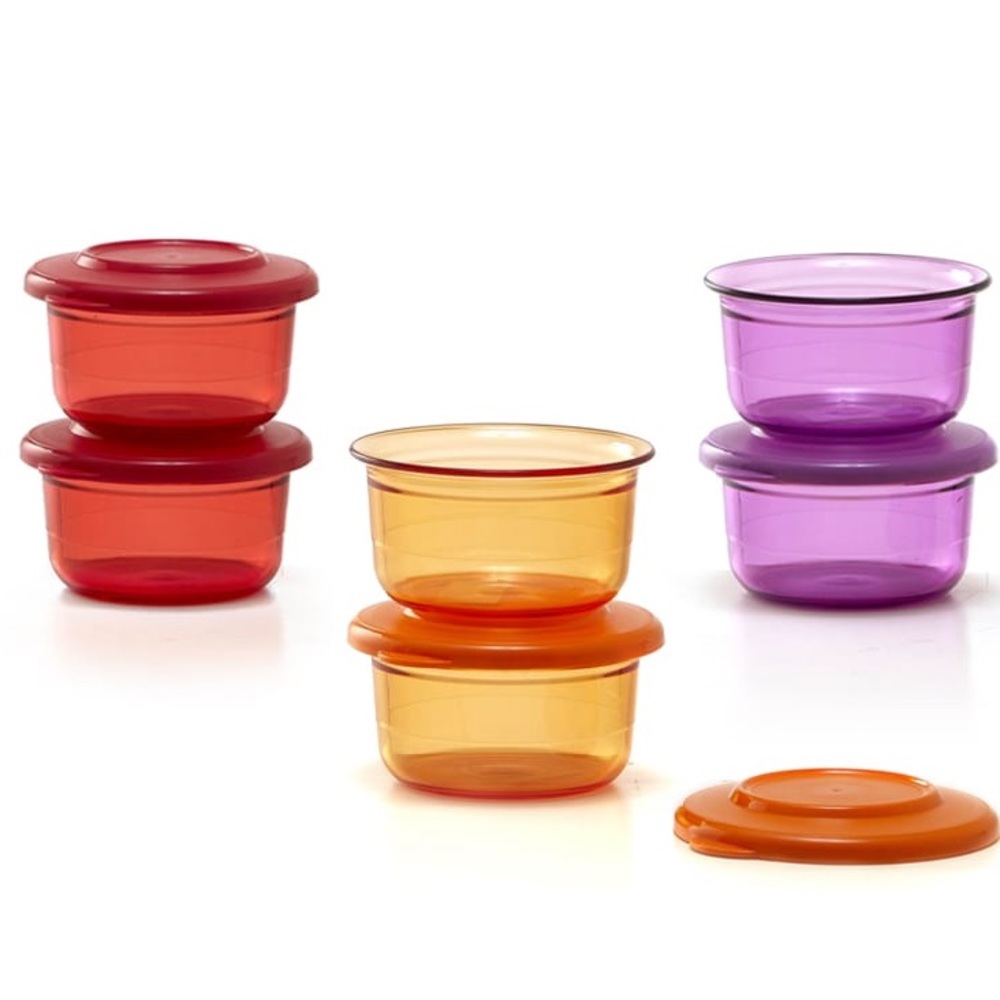 Tupperware round mini modular mates
